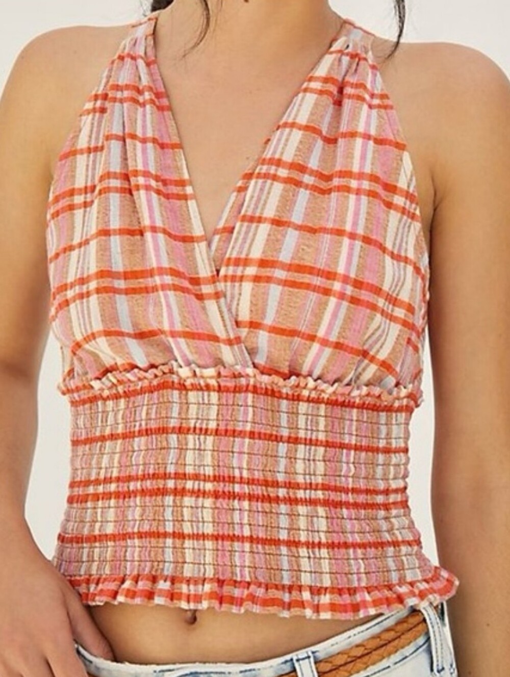 Anthropology Pilcro Jessie Halter Top
